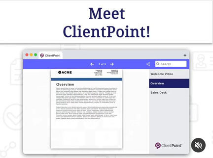 Client Point - Business Relationship Enablement.