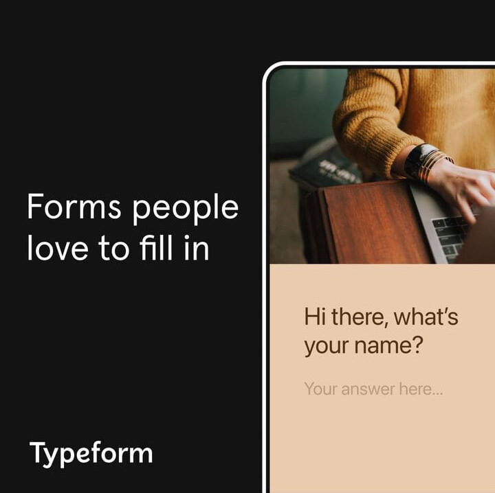 Typeform: People Friendly Forms and Surveys.