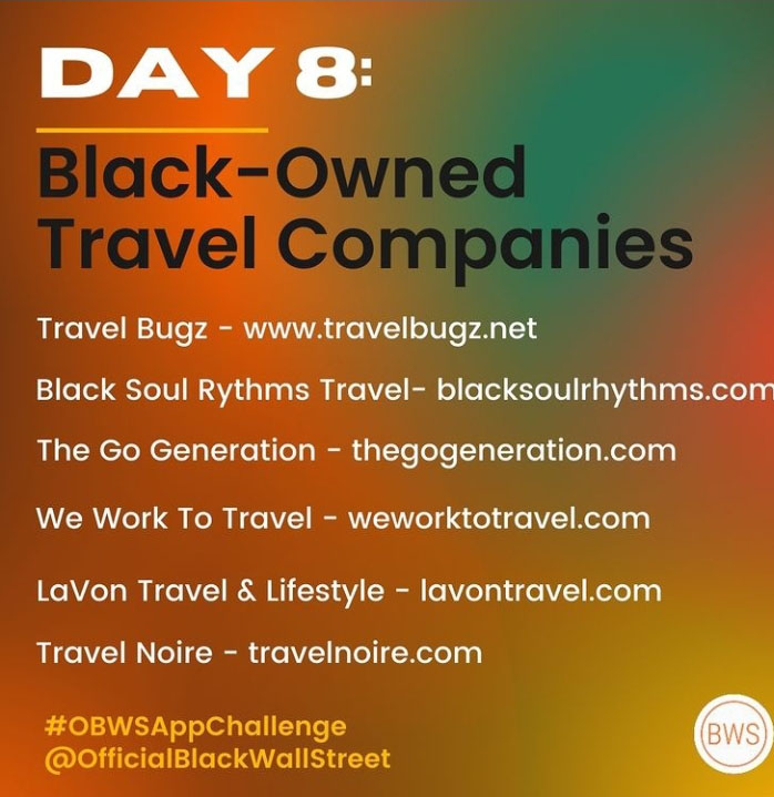 SOBWS - Black Owned Travel Agency