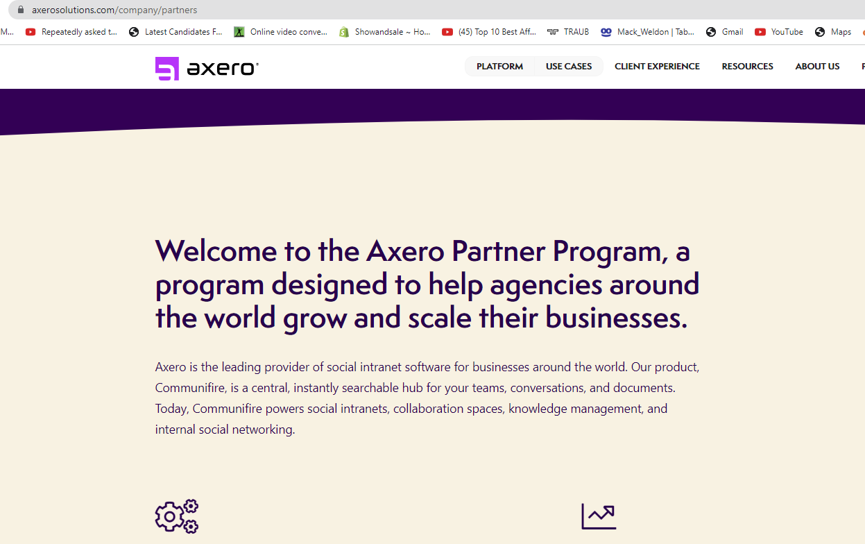 Axero - Partnership