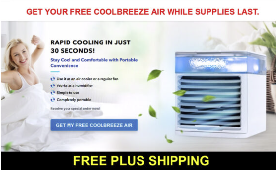 CoolBeeze Portable Air - Household