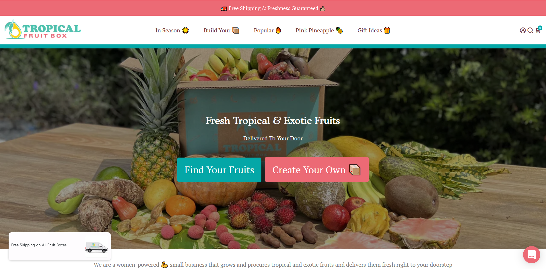 Tropical Fruit Box- Health